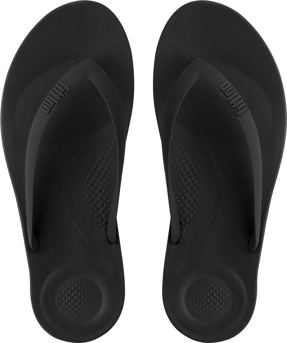 Fitflop Slipper Iqushion Ergonomic Zwart