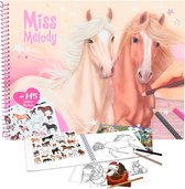 Depesche - Cahier de coloriage Miss Melody