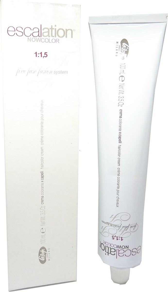 Lisap Escalation Nowcolor Haarkleurcrème Permanent 100ml - 05/00 ES Intense Light Brown / Intensives Hellbraun