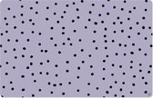 BONT | Knutselmat Lila stip - Placemat - Kinderplacemat - Tafelbeschermer - Knutselen, verven en kleuren - Bescherming - 45×70 cm