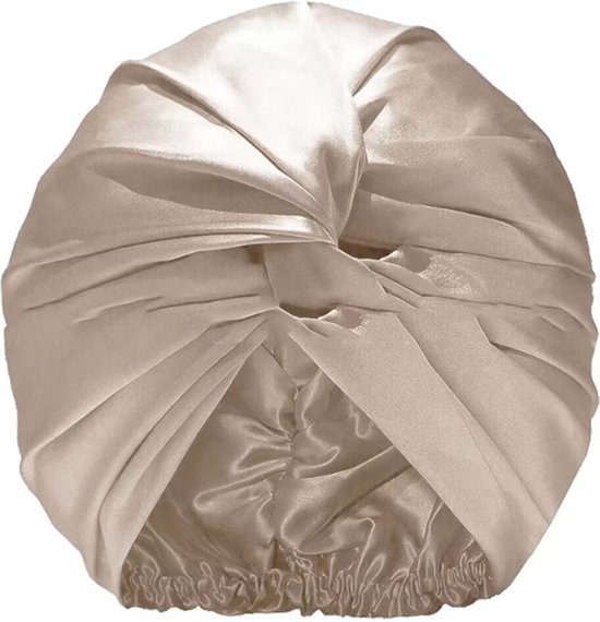 DreamGoods Zijden Slaapmuts - 100% Zijde - Silk Bonnet - Slaapmuts - Haarmuts - Medium Size - Haarverzorging - Zacht & Stralend haar