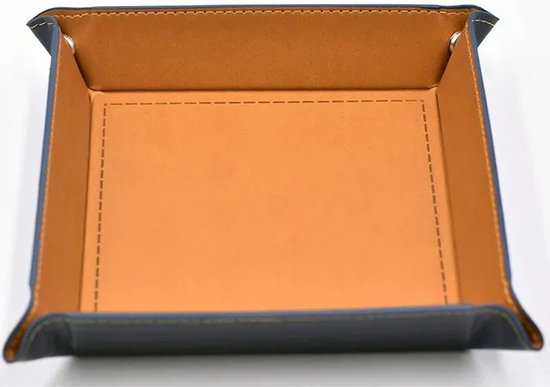 Afbeelding van het spel Leather Folding Dice Tray Beige