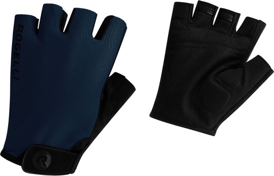 Rogelli Core Fietshandschoenen Zomer - Wielrenhandschoenen Heren - Handschoenen met Padding - Blauw - Maat XL van Rogelli — afbeelding 3