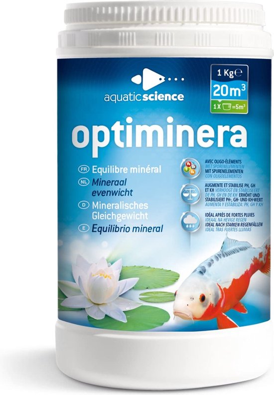 Aquatic Science Optiminera 20000 voor optimaal water - 1000 gr