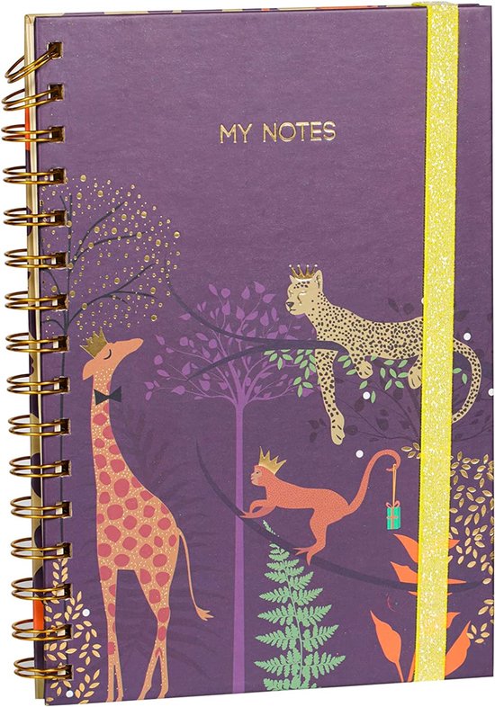 Notebook Kladblok A5 Bullet Journal Spiraal Notebook Gevoerd voor notities Schetsen Belettering 160 pagina's