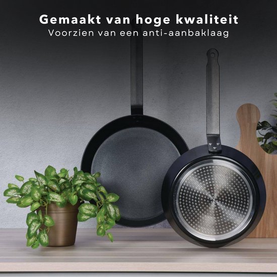 de Buyer Acier Carbone Plus-koekenpan, 40cm 5113.40 | Voordelig kopen bij