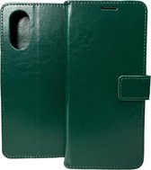 Portemonnee Book case Hoesje Geschikt voor: Oppo A78 5G & Oppo A58 5G - Groen