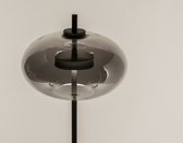 Lumidora Vloerlamp 74421 - MAE - Ingebouwd LED - 12.0 Watt - 840 Lumen - 2700 Kelvin - Zwart - Grijs - Metaal - Met dimmer - ⌀ 30 cm