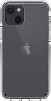Telefoonglaasje Hoesje Geschikt voor iPhone 13 Mini - Kunststof - Transparant - Beschermhoes - Case - Cover