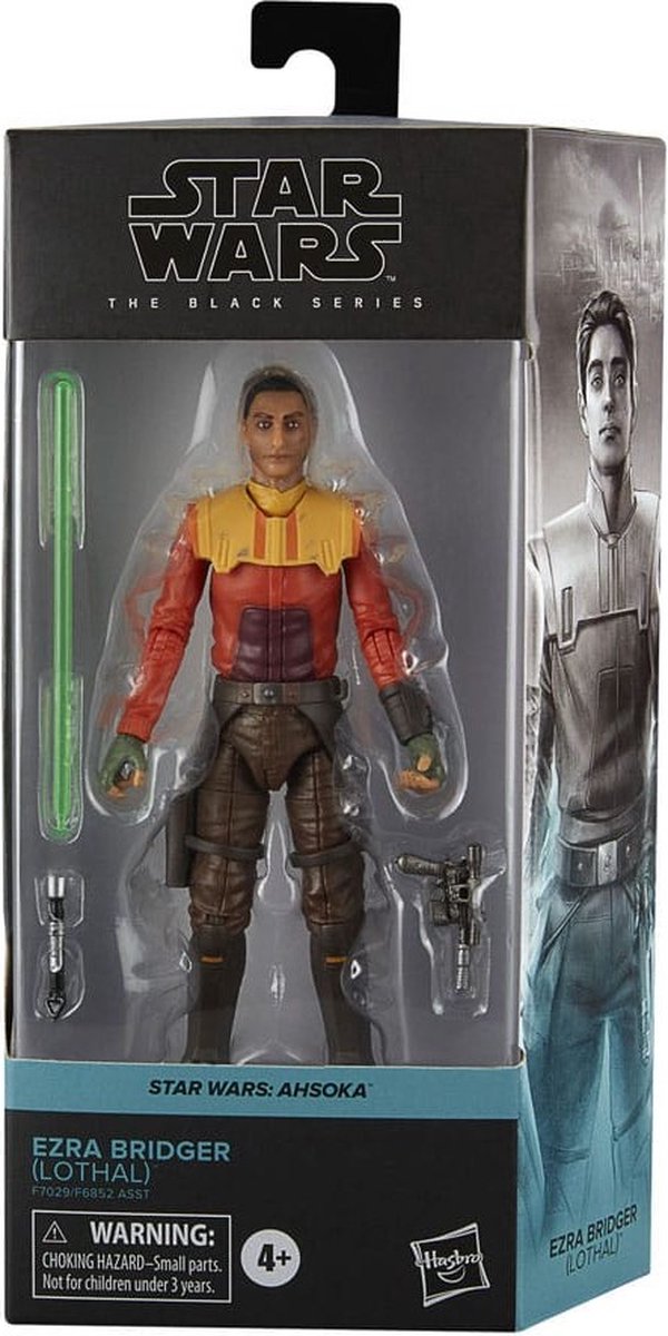 Disney Hasbro Star Wars Ahsoka Black Series Ezra Bridger (Lothal) 15 cm Actiefiguur Multicolours