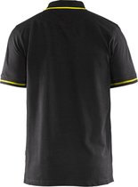 Blåkläder 3389-1050 Poloshirt Zwart/Geel maat XS