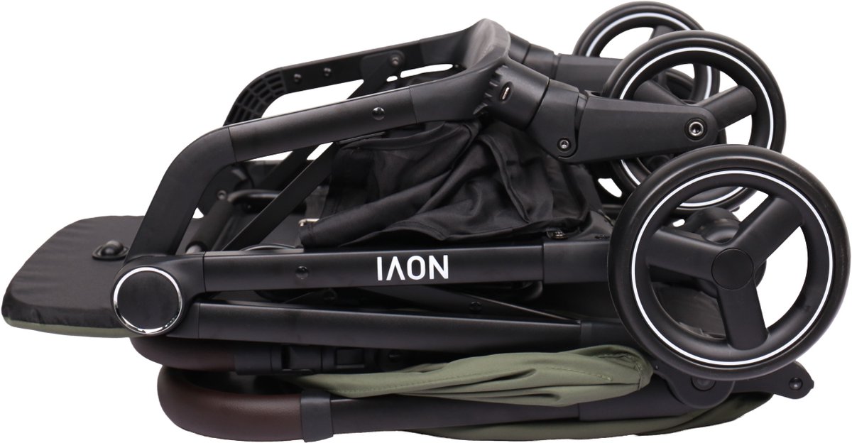 Novi Baby® Cloud Go Buggy - Groen - Geschikt van 0-22 kg - Omvormbare zitting - Incl. accessoires — cadeau in Cadeau-ideeën - foto 6