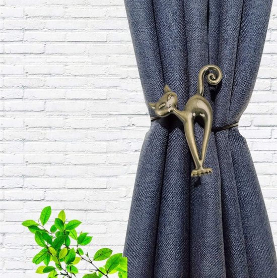 Super de luxe vlinder Gordijn houder, 4 Stuks Creatieve woonkamer en