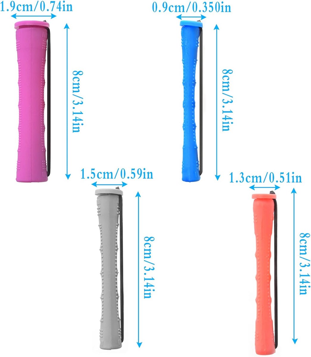 haarrollen - Sponge, curlers,foam rubber curlers, krulspelden van schuimrubber,96 stuks