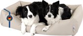 BedDog Medium Hondenbed – Hondenkussen - Hondenmand Hondensofa Wasbaar - Hondenbedden voor middelgrote honden - Hondenmand Alicante stof en Cordura