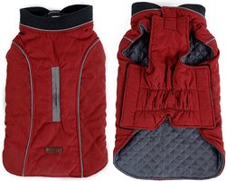 Honden jasje - Jasje - Jas - Winter - Kou - Koud - Wandelen - Hond - Rood - M