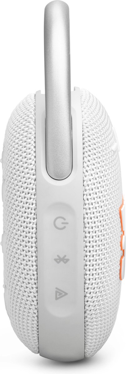 JBL Clip 5 - Draagbare Bluetooth Mini Speaker - Met Haak om te hangen - Draadloos Muziek Box - 12 uur - Waterbestendig - IP67 - Wit – foto 2