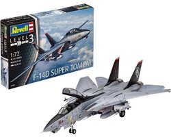 Revell Modelbouwpakket Vliegtuigen - 03960 F-14D Super Tomcat Plastic - 1:72 - Modelbouw