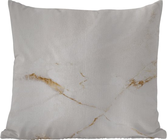 Lot de 4 housses de coussin d'extérieur résistantes aux intempéries - 45 x 45 cm - Blanc