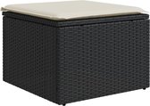 vidaXL-Tuinkruk-met-kussen-55x55x37-cm-poly-rattan-zwart