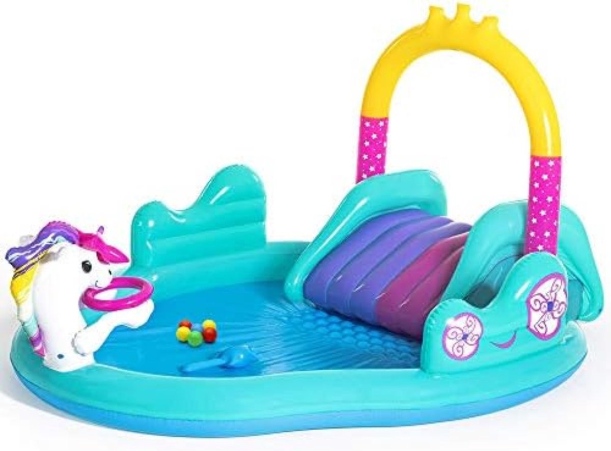 Kinderzwembad met Glijbaan Speelzwembad met Glijbaan Kinderzwembad Opblaasbaar