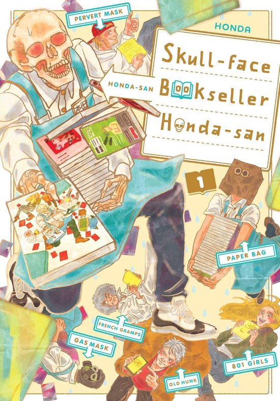 Skull-face Bookseller Honda-san 1 - Skull-face Bookseller Ho ... - cover
