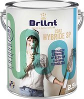 Brllnt Coat Hybride SP - Grondverf Hout - RAL 6014 Geel olijfgroen | 2,5 Liter