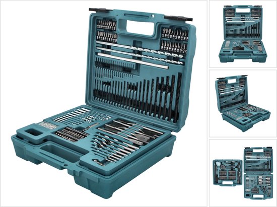 Makita - E-06270 - 212-delige accessoire set in koffer