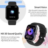 Lige 2023 Bluetooth Call Smart Watch Mannen Vrouwen Full Touchscreen Sport Fitness Horloge Man Smart Watches Vrouwen Smartwatch