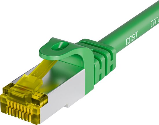 Qost - Patchkabel SFTP/PIMF CAT7 Groen 1,5M Met RJ45 Connectoren