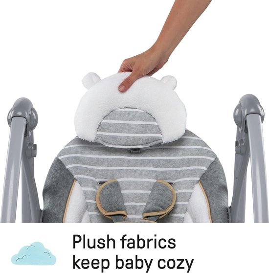 Elektrische Wipstoel - Elektrische Babyschommel - Schommelstoel - Baby Swing - Premium van Beaba — afbeelding 3