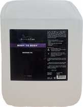 Beauty & Care - Body to Body Massage olie - 10 L. new