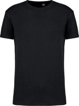 3 Pack Biologisch Premium unisex T-shirt ronde hals 'BIO190' Kariban Zwart - 5XL