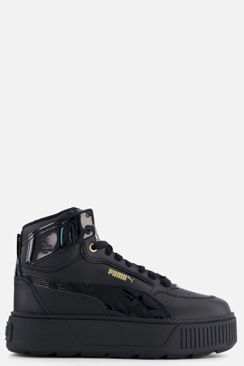 Puma Karmen Rebelle Mid Sneakers Synthetisch Dames Zwart