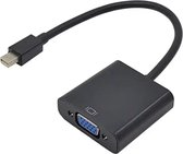 Mini Displayport (Thunderbolt) Naar VGA Adapter Kabel - Zwart