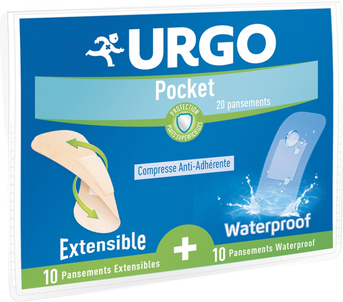 Goedkoopste Urgo Pocket 20 Anti-hechtverbanden