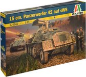 Italeri 15 cm. Panzerwerfer 42 auf sWS + Ammo by Mig lijm