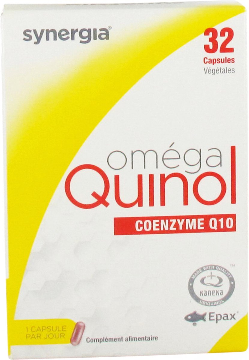 Synergia Omega Quinol 32 Plantaardige Capsules