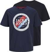 JACK&JONES JJLOYD & LOOF TEE SS CREW NECK 2PK MP Heren T-shirt - Maat XL