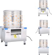 vidaXL Machine de cueillette - Professionnelle - 61 x 61 x 87,5 cm - 131 doigts en caoutchouc - 1 400 tr/min - 1 500 W - Accessoire pour machine de découpe électrique