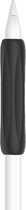 Ibley Anti-slip grip voor Apple Pencil 1/2 zwart - Siliconen grip - Ergonomische grip huls - Extra bescherming - 1 stuk