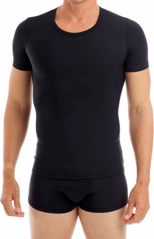 Beeren heren microfiber T-shirt korte mouw - Young - XL - Zwart