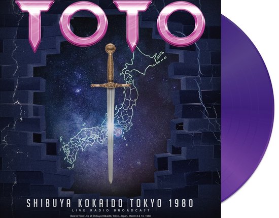 Foto: Toto shibuya kokaido tokyo 1980 lp coloured vinyl limited edition 