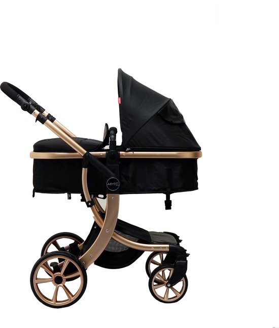 Bellaby Nieuwe Luxe Kinderwagen 2 In 1 Zwart van BELLA — afbeelding 2