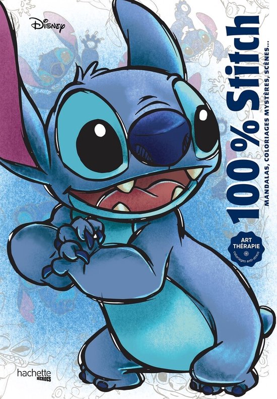 Foto: Disney 100 stitch kleurboek hachette kleurboek voor volwassenen