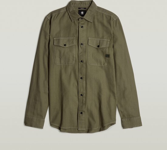 G-STAR Uomini Clean Slim Shirt LS