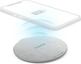 Hama Chargeur sans fil 10 W - Tapis de chargement adapté aux Smartphones Qi, y compris iPhone 14/ iPhone 15 - Chargement sans fil - Sécurité et fonction LED- Wit