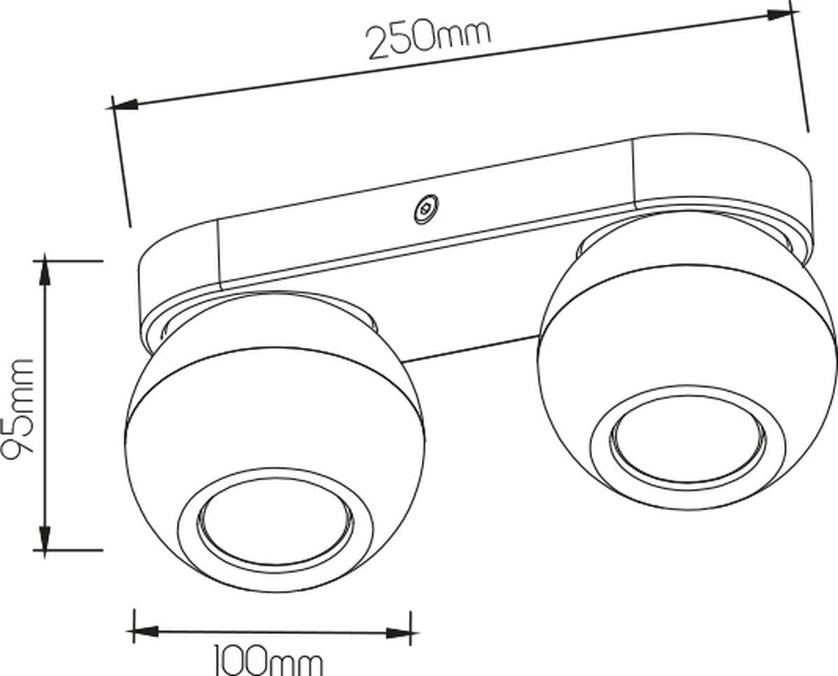 TRITON 2L GU10 (excl) wit