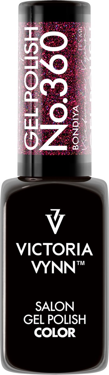Goedkoopste Victoria Vynn – Salon Gelpolish 360 Bondiya - Holo Colorido - Flash - rood roze - reflecterende gel polish - reflect - reflectie- gellak - nagels - nagelverzorging - nagelstyliste - uv / led