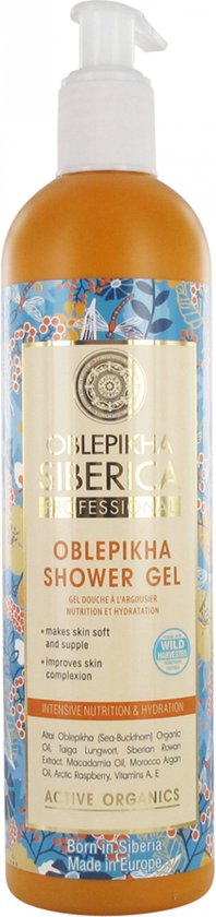 Natura Siberica Oblepikha Shower Gel Intensive Nutrition & Hydration
